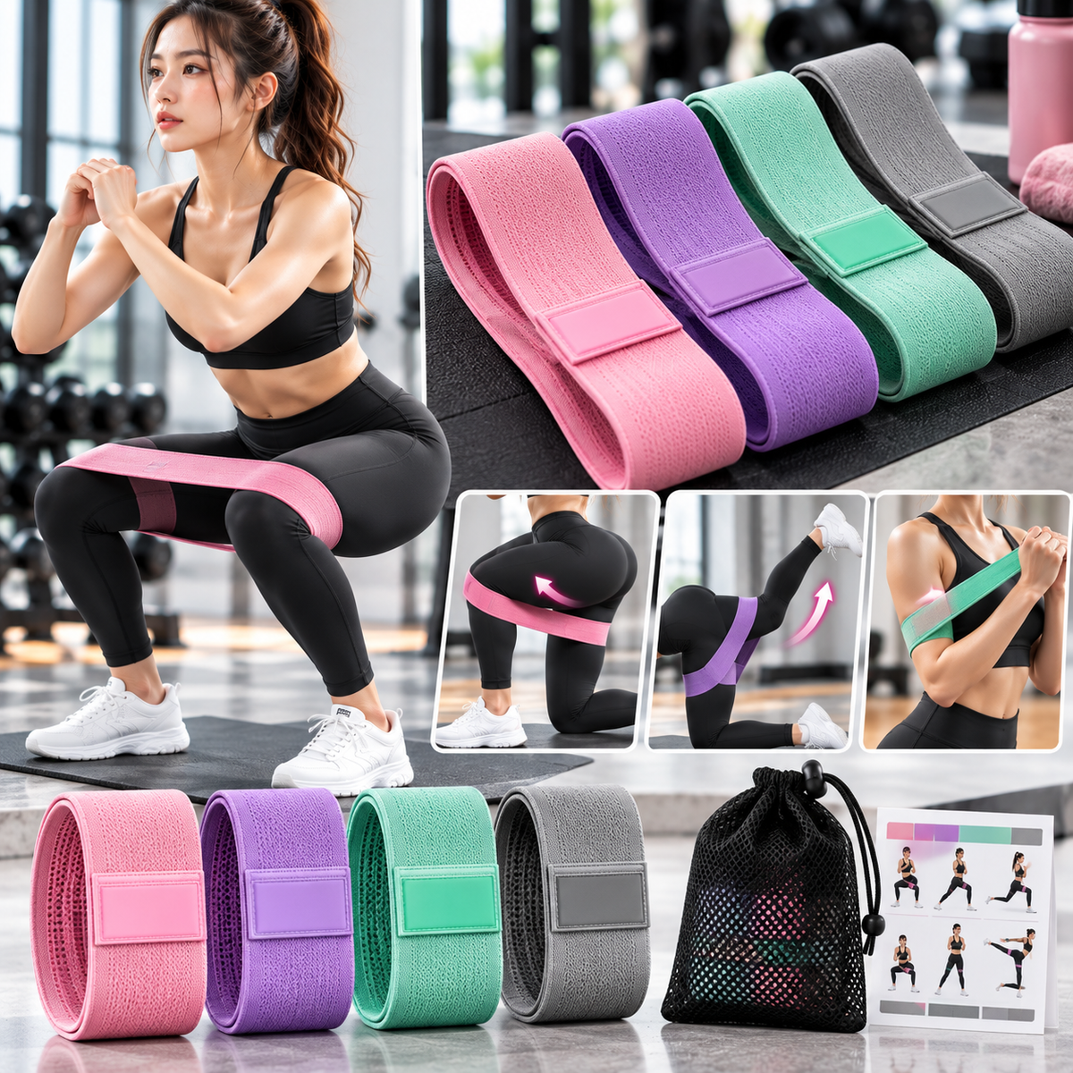 ยางยืดออกกำลังกาย (Resistance Bands)